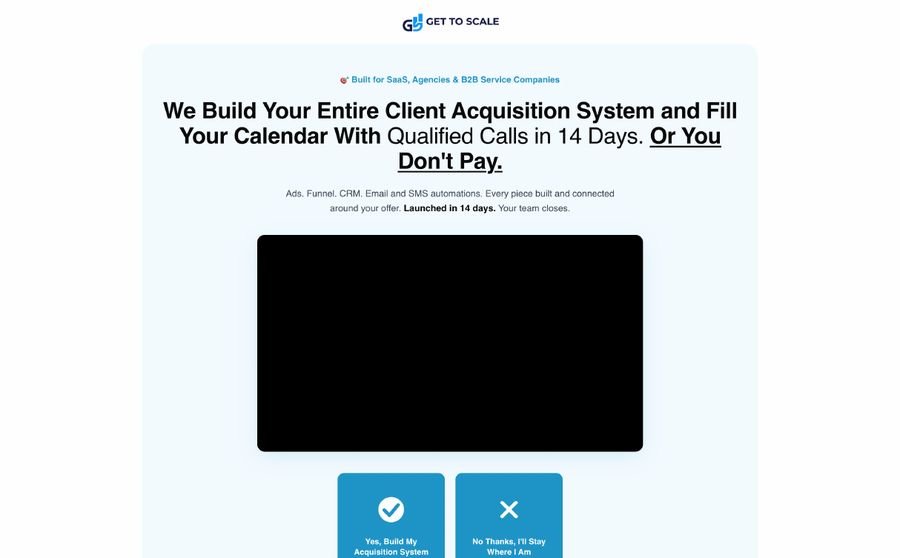 Get To Scale main page
